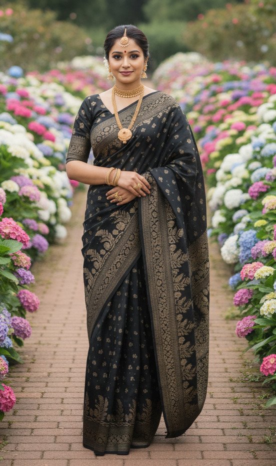 প্রিমিয়াম জাপানি সিল্ক শাড়ি এখন